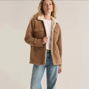 Z Supply Tan Teddy Jacket